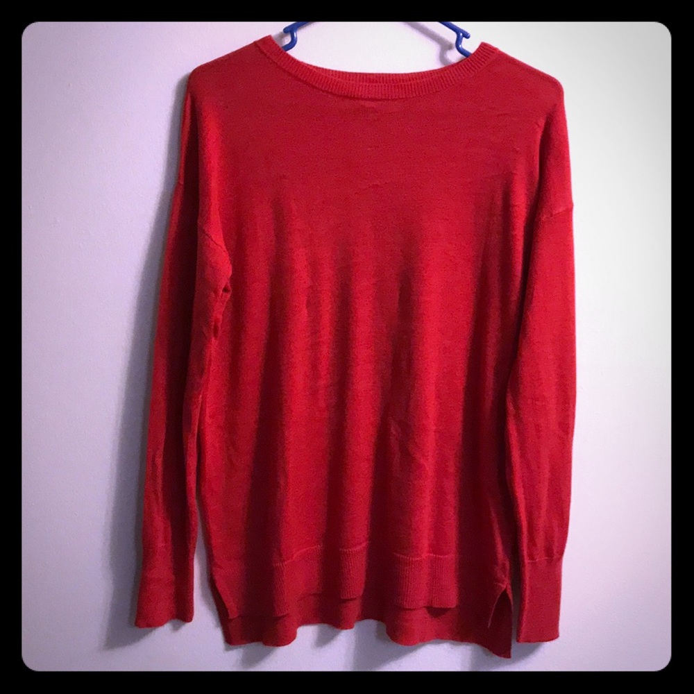Large “A New Day” crew neck sweater
